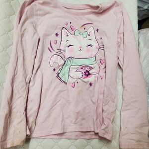 Kitty Pj Top Sz 5/6